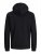 Jack & Jones JCOBERG SWEAT ZIP Hoodie Black - Sweaters & hoodies - Sweaters & Hoodies Grote Maten Heren