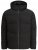 Jack & Jones Global Puffer Jacket Black - Jassen - Grote Maten Herenjassen