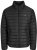 Jack & Jones Elvis Light Puffer Collar Jacket Black - Jassen - Grote Maten Herenjassen