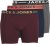 Jack & Jones LICHFIELD Trunks 3-Pack Burgundy - Ondergoed & zwem - Grote Maten Ondergoed Heren