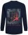 Jack & Jones JCOFILO Crew Neck Sweater with Back Print Navy Blazer - Sweaters & hoodies - Sweaters & Hoodies Grote Maten Heren