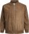 Jack & Jones ROCKY Faux Suede Bomber Jacket Brown - Jassen - Grote Maten Herenjassen
