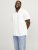 Jack & Jones Rodney Short Sleeve Polo White - Polo shirts - Grote Maten Poloshirts Heren