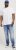 Jack & Jones BRADLEY T-Shirt White - T-shirts - Grote Maten T-shirts Heren