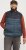 Jack & Jones SPRINT Black Blocking BODYWARMER With Collar Dark Turquoise - Jassen - Grote Maten Herenjassen