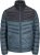 Jack & Jones SPRINT Black Blocking Quilted Collar Jacket Teal - Jassen - Grote Maten Herenjassen