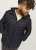 Jack & Jones SPRINT Quilted Hooded Jacket Black - Jassen - Grote Maten Herenjassen