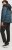 Jack & Jones SPRINT Black Blocking Quilted Hooded Jacket Turquoise Blue - Jassen - Grote Maten Herenjassen