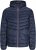 Jack & Jones SPRINT Red Stitches Quilted Hooded Jacket Navy Blazer - Jassen - Grote Maten Herenjassen