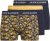 Jack & Jones SKULLROCK Trunks 3-Pack Navy Blazer - Ondergoed & zwem - Grote Maten Ondergoed Heren