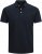 Jack & Jones PAULOS Short Sleeve Polo Dark Navy/PS - Polo shirts - Grote Maten Poloshirts Heren