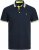 Jack & Jones PAULOS Short Sleeve Polo Dark Navy/NEON - Polo shirts - Grote Maten Poloshirts Heren