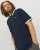 Jack & Jones PAULOS Short Sleeve Polo Dark Navy/NEON - Polo shirts - Grote Maten Poloshirts Heren