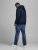 Jack & Jones Elogo Sweat Hood Navy Blazer - Sweaters & hoodies - Sweaters & Hoodies Grote Maten Heren
