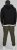 Jack & Jones Basic Sweat Zip Hood Black - Sweaters & hoodies - Sweaters & Hoodies Grote Maten Heren