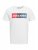 Jack & Jones JJECORP Logo Play T-Shirt White - T-shirts - Grote Maten T-shirts Heren