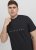 Jack & Jones STAR T-Shirt Black - T-shirts - Grote Maten T-shirts Heren