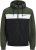 Jack & Jones RUSH Bomber Jacket with Hood Green - Jassen - Grote Maten Herenjassen