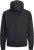 Jack & Jones RUSH SOLID Bomber Jacket with Hood Black - Jassen - Grote Maten Herenjassen