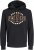 Jack & Jones 2 COL LOGO Hoodie Black - Sweaters & hoodies - Sweaters & Hoodies Grote Maten Heren