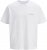 Jack & Jones Lington Crew Neck T-Shirt Bright White - T-shirts - Grote Maten T-shirts Heren