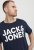 Jack & Jones CORP Logo T-Shirt Navy Blazer - T-shirts - Grote Maten T-shirts Heren