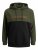 Jack & Jones JJEURBAN BLOCKING SWEAT Forest Green - Sweaters & hoodies - Sweaters & Hoodies Grote Maten Heren