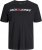 Jack & Jones Corp Logo Crew Neck T-Shirt Black - T-shirts - Grote Maten T-shirts Heren