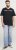 Jack & Jones Corp Logo Crew Neck T-Shirt Black - T-shirts - Grote Maten T-shirts Heren