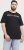 Jack & Jones Corp Logo Crew Neck T-Shirt Black - T-shirts - Grote Maten T-shirts Heren