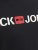 Jack & Jones Corp Logo Crew Neck T-Shirt Black - T-shirts - Grote Maten T-shirts Heren