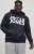 Jack & Jones CORP LOGO Large Print Hoodie Navy Blazer - Sweaters & hoodies - Sweaters & Hoodies Grote Maten Heren
