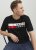 Jack & Jones CORP Logo T-Shirt Black/PLAY 4 - T-shirts - Grote Maten T-shirts Heren