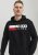 Jack & Jones CORP LOGO PLAY 4 Print Hoodie Black - Sweaters & hoodies - Sweaters & Hoodies Grote Maten Heren