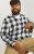 Jack & Jones Gingham L/S Shirt Whisper White - Overhemden - Overhemden Grote Maten Heren