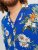 Jack & Jones JORLUKE FLORES Resort Shirt Nautical Blue - Overhemden - Overhemden Grote Maten Heren