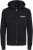 Jack & Jones ESTERBRO Zip Hoodie Black - Sweaters & hoodies - Sweaters & Hoodies Grote Maten Heren