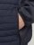 Jack & Jones MULTI SET-IN Sleeves Quilted Jacket With Collar Navy Blazer - Jassen - Grote Maten Herenjassen