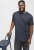 Jack & Jones ORGANIC T-Shirt Navy Blazer/Melange - T-shirts - Grote Maten T-shirts Heren