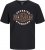 Jack & Jones LOGO O-Neck T-Shirt Black - T-shirts - Grote Maten T-shirts Heren