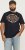 Jack & Jones LOGO O-Neck T-Shirt Black - T-shirts - Grote Maten T-shirts Heren