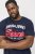 Jack & Jones LOGO O-Neck T-Shirt Dark Blue - T-shirts - Grote Maten T-shirts Heren
