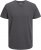 Jack & Jones ORGANIC T-Shirt Dark Grey Melange - T-shirts - Grote Maten T-shirts Heren