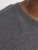 Jack & Jones ORGANIC T-Shirt Dark Grey Melange - T-shirts - Grote Maten T-shirts Heren