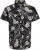 Jack & Jones Hawaii AOP Shirt Black - Overhemden - Overhemden Grote Maten Heren