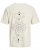 Jack & Jones Jackie Crew Neck T-Shirt Moonbeam - T-shirts - Grote Maten T-shirts Heren