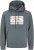 Jack & Jones Frederiksberg Box Script Hoodie Grey - Sweaters & hoodies - Sweaters & Hoodies Grote Maten Heren