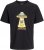 Jack & Jones Anatomy Skull Crew Neck T-Shirt Black - T-shirts - Grote Maten T-shirts Heren