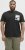 Jack & Jones Split Pocket Print T-Shirt Black - T-shirts - Grote Maten T-shirts Heren