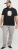 Jack & Jones Tarmac Camo Crew Neck T-Shirt Black - T-shirts - Grote Maten T-shirts Heren